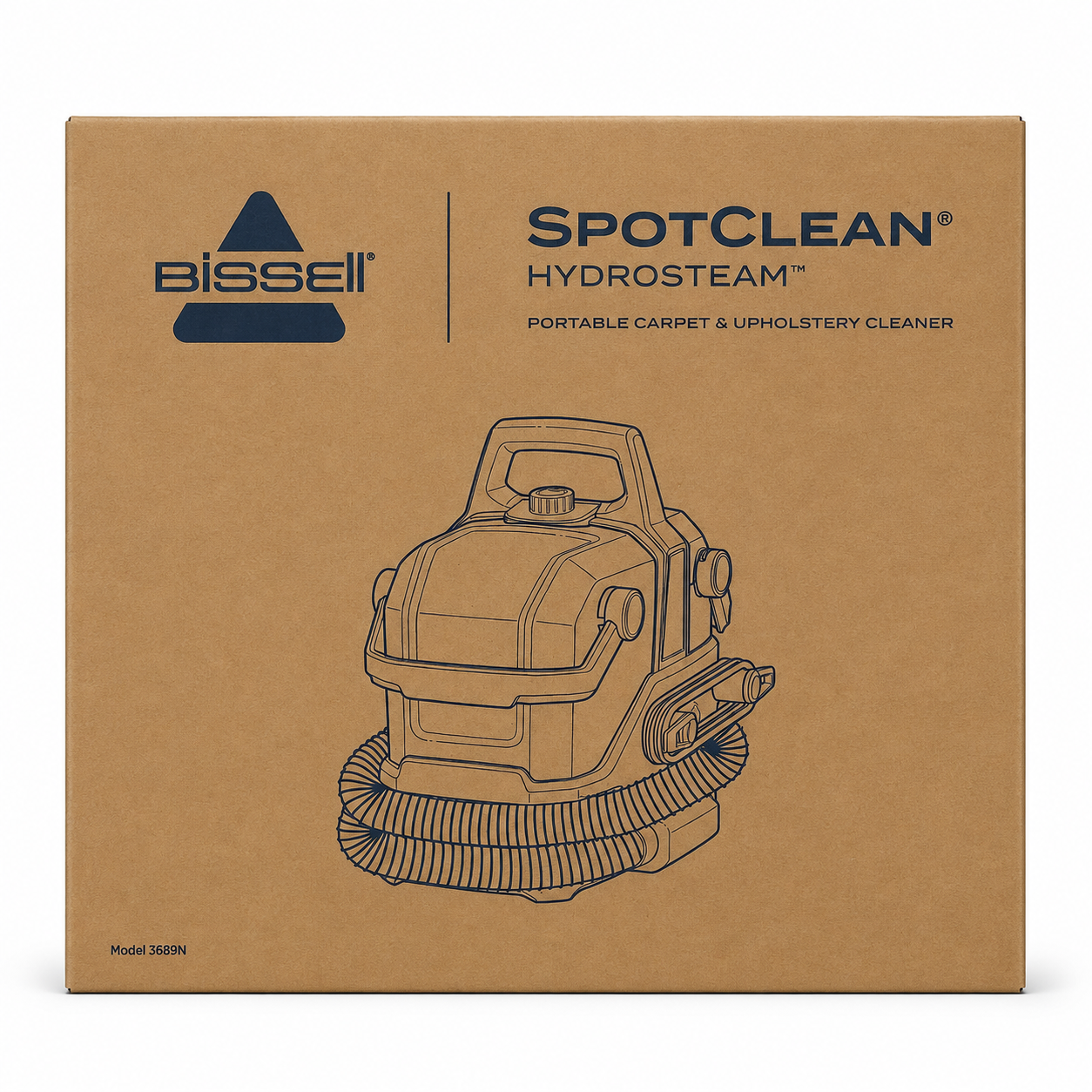 BISSELL SpotClean HydroSteam 3689N – Dampf-Fleckenreiniger für Teppich & Polster