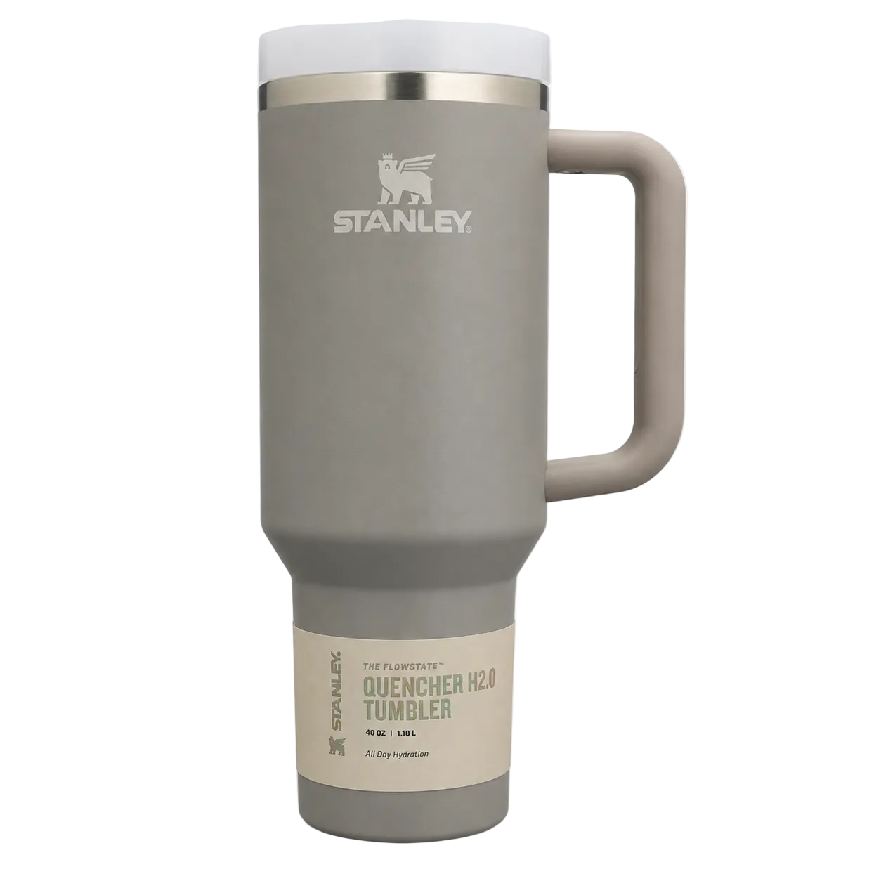 Stanley Quencher H2.0 FlowState Trinkbecher 1,18 L – Ash (Grau)