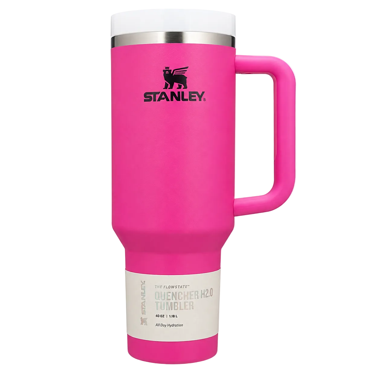 Stanley Quencher H2.0 FlowState Trinkbecher 1,18 L – Fuchsia (Pink)