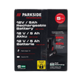 Parkside Performance PAPK 12 5.0 B2 Akku 12 V 5 Ah – Originalverpackung