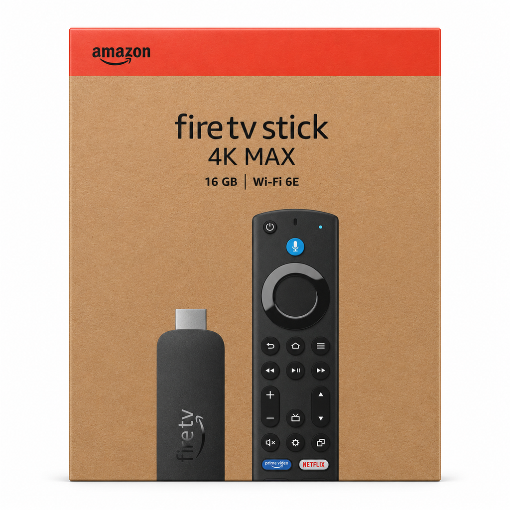 Amazon Fire TV Stick 4K Max (2. Generation) 16 GB, Wi-Fi 6E