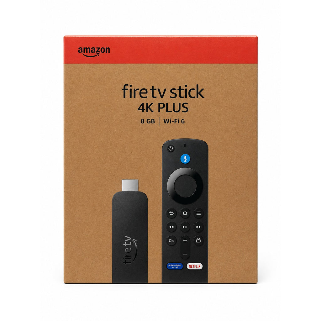 Amazon Fire TV Stick 4K Plus Verpackung Vorderseite (8 GB, Wi-Fi 6)