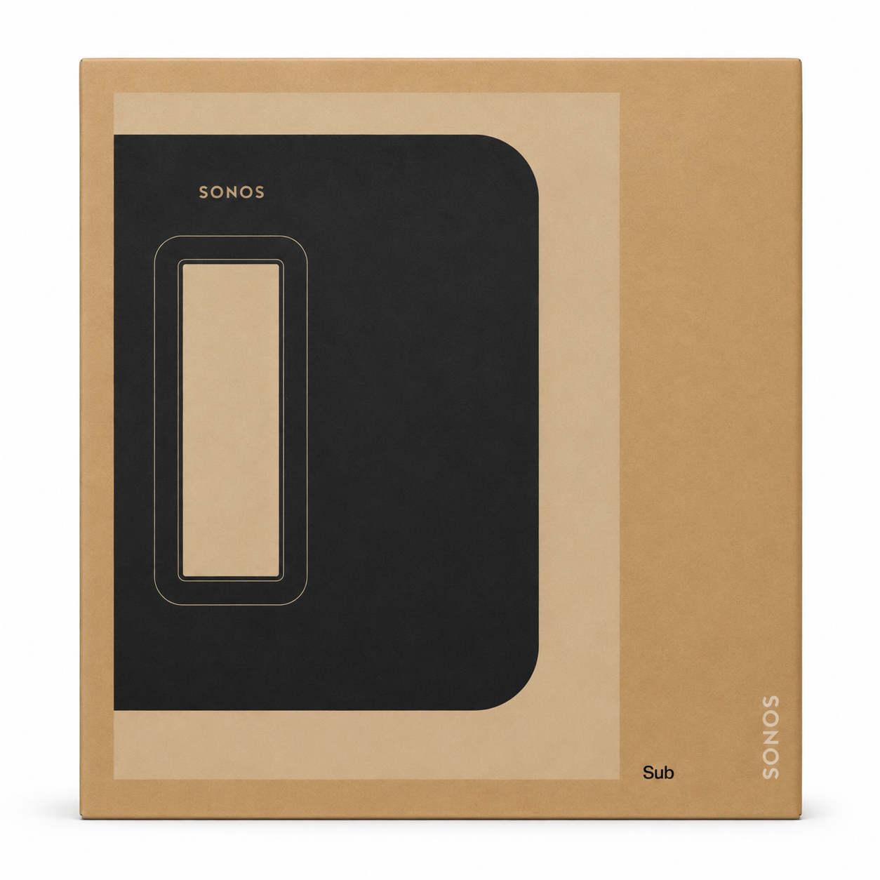 Sonos Sub (Gen. 3) Kabelloser Subwoofer, Schwarz
