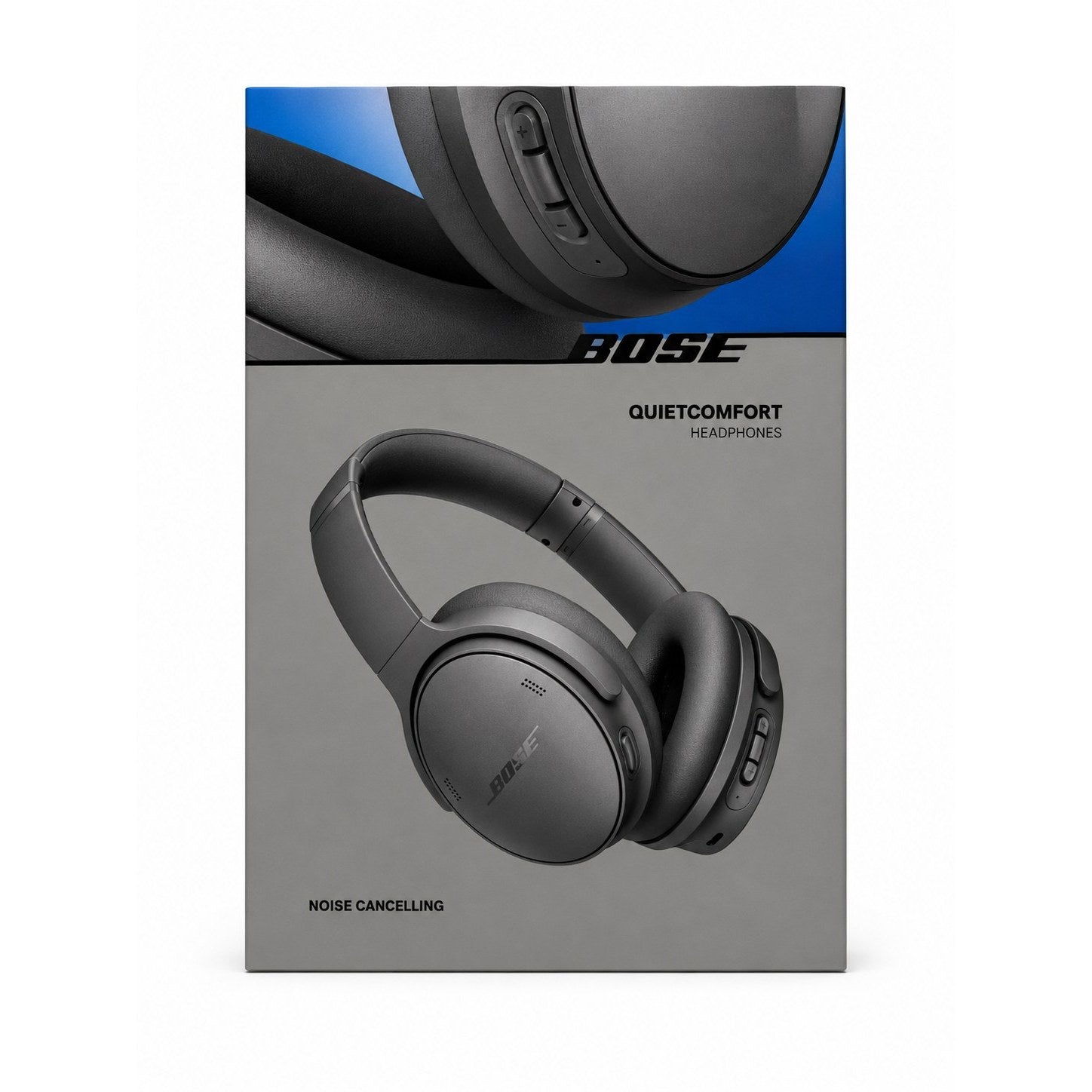 Bose QuietComfort Headphones Moonlight Grey – Verpackung Vorderseite
